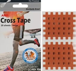Кросс тейп Ares cross tape, размер C цена и информация | Ортезы и бандажи | 220.lv