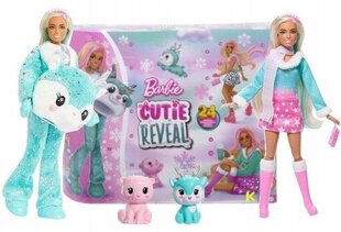 Adventes kalendārs Barbie cena un informācija | Rotaļlietas meitenēm | 220.lv