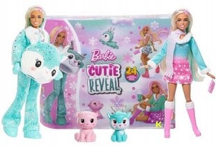 Адвент-календарь Barbie Cutie цена и информация | Игрушки для девочек | 220.lv