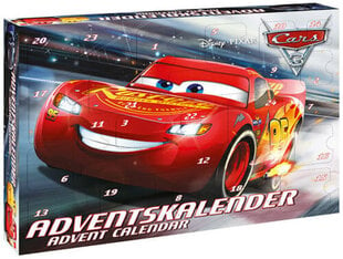 3D Adventes kalendārs Cars cena un informācija | Cars Rotaļlietas, bērnu preces | 220.lv