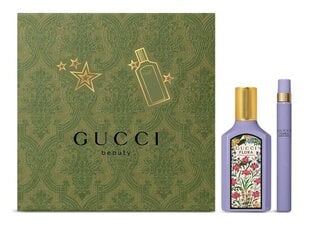 Набор Gucci Flora Gorgeous Magnolia для женщин: духи EDP для женщин, 50 мл + 10 мл  цена и информация | Женские духи | 220.lv