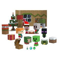 Adventes kalendārs Minecraft Mobhead Minis HND33 cena un informācija | Rotaļlietas zēniem | 220.lv
