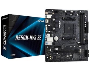 ASRock B550M-HVS SE. цена и информация | Материнские платы | 220.lv