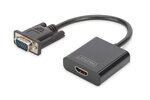 Digitus, HDMI, USB, D-Sub, 15 cm