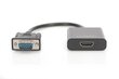Digitus, HDMI, USB, D-Sub, 15 cm цена и информация | Adapteri un USB centrmezgli | 220.lv