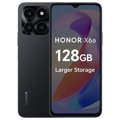 Honor X6A Dual SIM 4/128ГБ 5109ATMA Midnight Black цена и информация | Мобильные телефоны | 220.lv