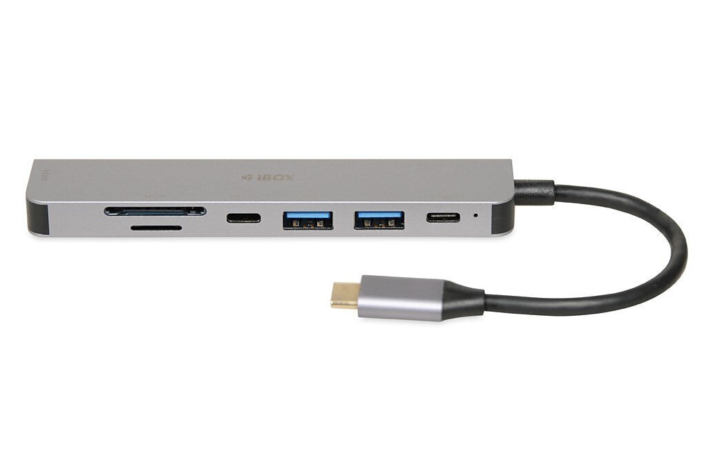 iBox USHIBOIUH3SL4K cena un informācija | Adapteri un USB centrmezgli | 220.lv