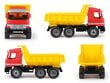 Rotaļu pašizgāzējs Lena Giga Truck cena un informācija | Rotaļlietas zēniem | 220.lv