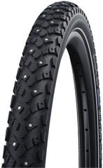 Velosipēda riepa 16" Schwalbe Winter HS 396, Active Wired 30-349 Black-Reflex cena un informācija | Velo riepas, kameras | 220.lv