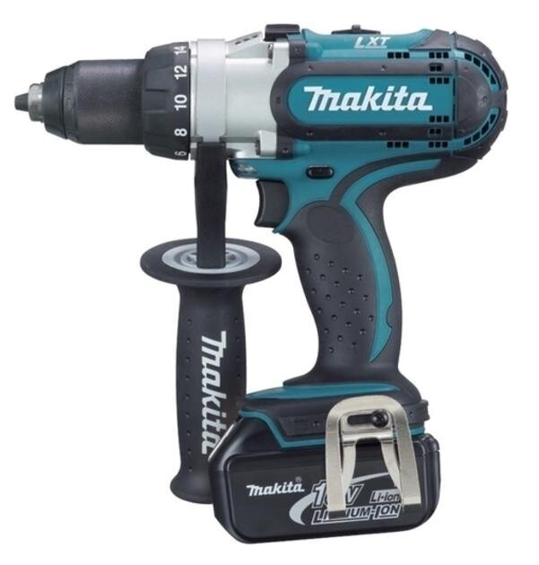 Skrūvgriezis Makita 18V 80/40Nm 2 x 5.0Ah LI-ION MAKPAC DDF451RTJ cena un informācija | Skrūvgrieži, urbjmašīnas | 220.lv