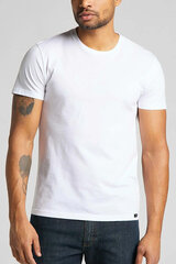 Футболка мужская Lee 112117018, белая, черная, 2 шт. цена и информация | Мужские футболки | 220.lv