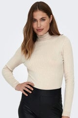 Only džemperis sievietēm, bēšā krāsā cena un informācija | Sieviešu džemperi | 220.lv