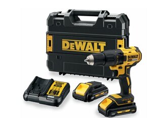 DEWALT DRILL DRILL 18V 65/26Nm 2x3.0Ah LI-ION БЕСЩЕТОЧНЫЙ DCD777L2T цена и информация | Шуруповерты, дрели | 220.lv