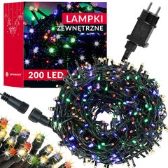 Ziemassvētku lampiņas Springos CL4077, 200 LED, 12,5 cm cena un informācija | Ziemassvētku lampiņas, LED virtenes | 220.lv