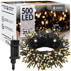 Ziemassvētku lampiņas Springos CL4090, 500 LED, 27,5 m цена и информация | Гирлянды | 220.lv