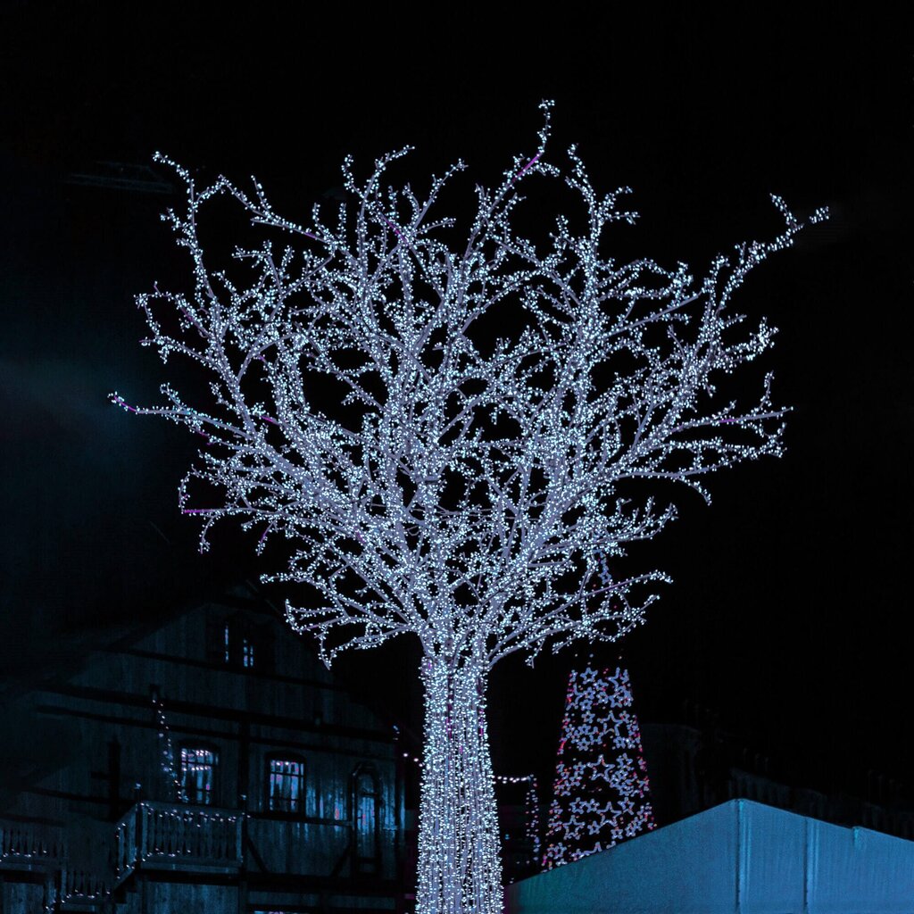 Ziemassvētku lampiņas Springos CL4095, 1000 LED, 52,5 m cena un informācija | Ziemassvētku lampiņas, LED virtenes | 220.lv