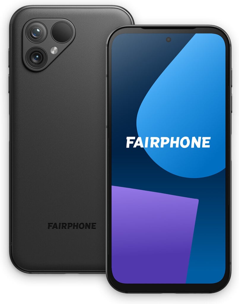 Телефон Fairphone 5 5G 8/256GB Matte Black цена | 220.lv