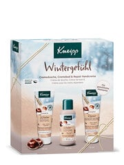 Komplekts Kneipp Winter care: dušas želeja 75 ml + vannas putas 100 ml, roku krēms 75 ml. cena un informācija | Dušas želejas, eļļas | 220.lv