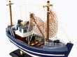 Kolekcionāra koka zvejas laivas modelis cena un informācija | Rotaļlietas zēniem | 220.lv