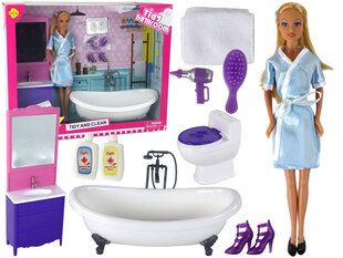Lelle Lusia ar vannas istabas piederumiem cena un informācija | Rotaļlietas meitenēm | 220.lv