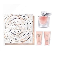 Komplekts Lancôme La Vie Est Belle sievietēm: parfimērijas ūdens, 50 ml + dušas želeja, 50 ml + ķermeņa losjons, 50 ml цена и информация | Женские духи | 220.lv