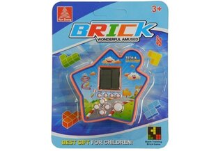 Elektroniskā kabatas spēle - Tetris, oranža cena un informācija | Attīstošās rotaļlietas | 220.lv