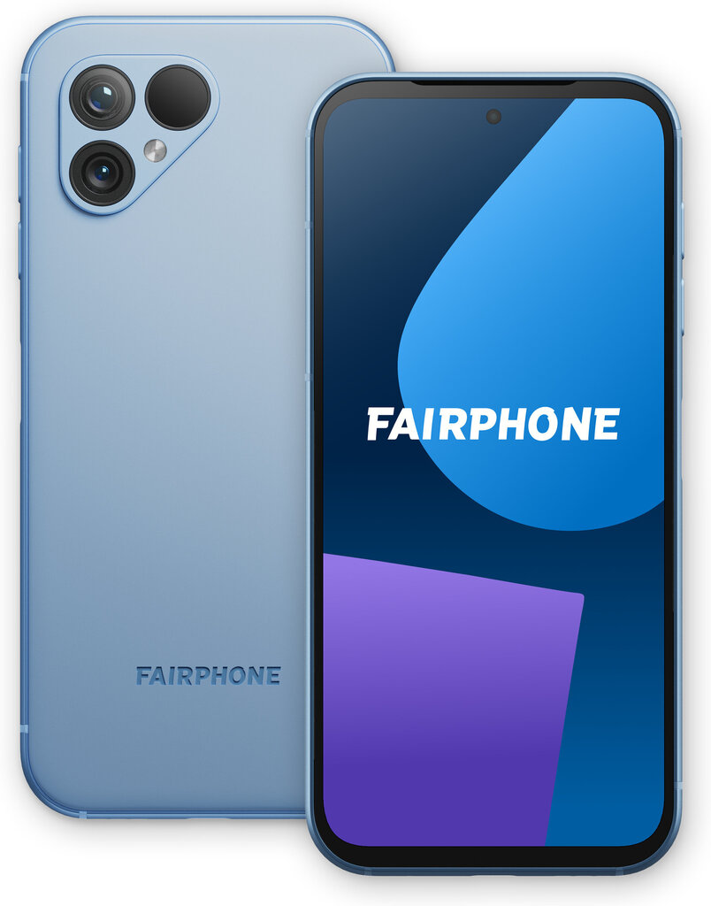 Телефон Fairphone 5 5G 8/256GB Sky Blue цена | 220.lv