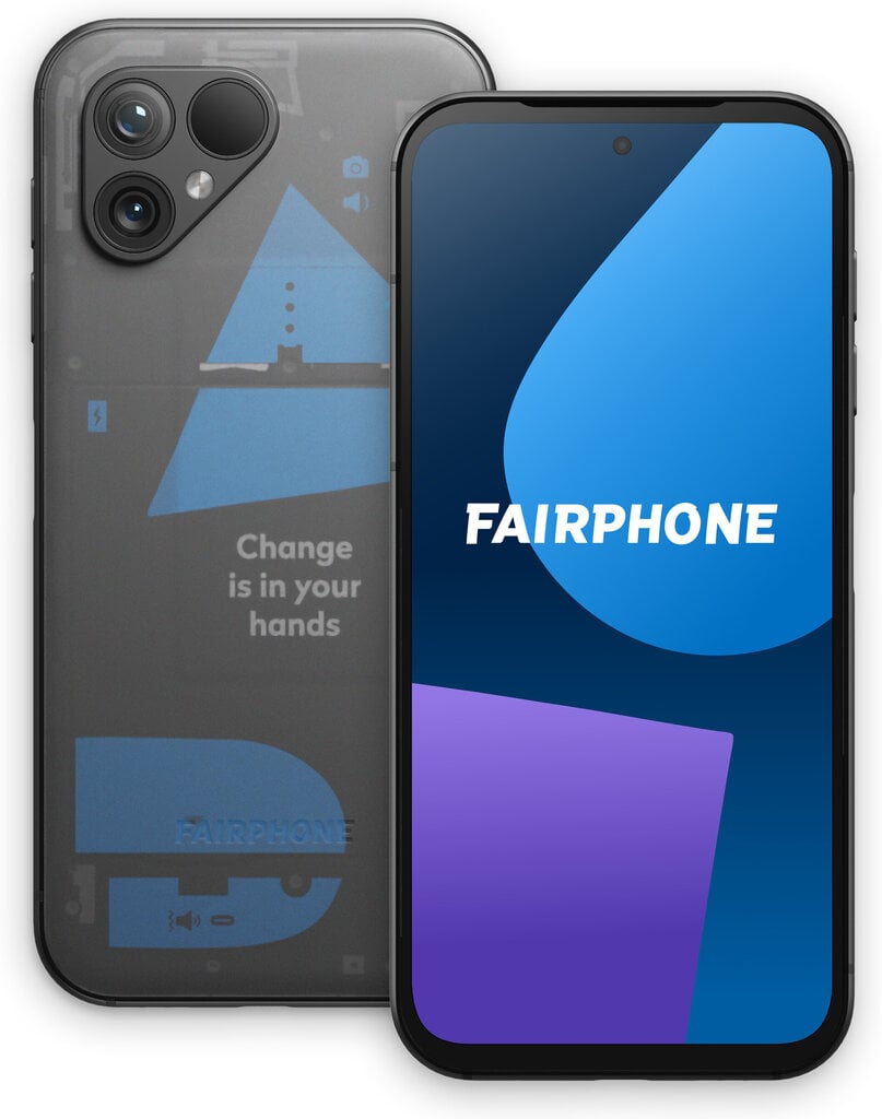 Телефон Fairphone 5 5G 8/256GB Transparent цена | 220.lv