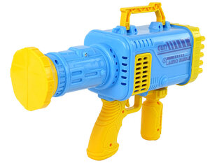 Ziepju burbuļu pistole, zila/dzeltena cena un informācija | Ūdens, smilšu un pludmales rotaļlietas | 220.lv