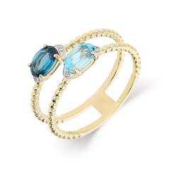 Золотое кольцо с бриллиантом Joy для женщин W61470630 1000000003965 цена и информация | Кольца | 220.lv