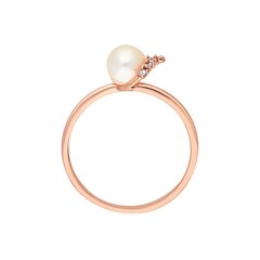 Золотое кольцо с подвеской и жемчугом Gold Pearls для женщин W55205404 1000000010730 цена и информация | Кольца | 220.lv