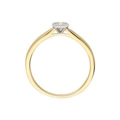 Золотое кольцо с бриллиантом Due для женщин W53585100 1000000018867 цена и информация | Кольца | 220.lv