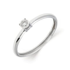 Золотое кольцо с бриллиантом Gold Diamonds для женщин W62691831 1000000032254 цена и информация | Кольца | 220.lv