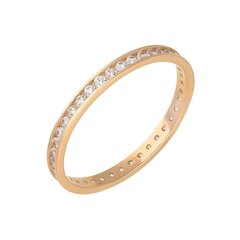 Золотое кольцо с кубическим цирконием Gold selection для женщин W56209056 1000000038751 цена и информация | Кольца | 220.lv