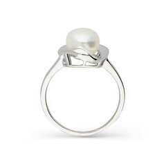 Серебряное кольцо с подвеской и жемчугом Silver Pearls для женщин W62628090 1000000040801 цена и информация | Кольца | 220.lv