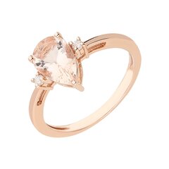 Золотое кольцо с бриллиантом Due для женщин W58826119 1000000013015 цена и информация | Кольца | 220.lv