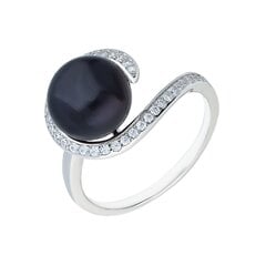 Серебряное кольцо с подвеской и жемчугом Silver Pearls для женщин W58551697 1000000035682 цена и информация | Кольца | 220.lv