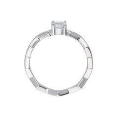Серебряное кольцо с кубическим цирконием Zoye для женщин W57125297 1000000037308 цена и информация | Кольца | 220.lv