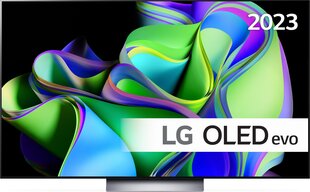 LG OLED evo OLED77C32LA.AEU цена и информация | Телевизоры | 220.lv