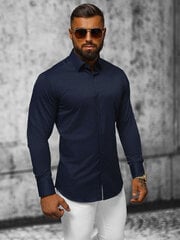 Krekls vīriešiem Eper O/V69-52413, zils цена и информация | Мужские рубашки | 220.lv