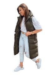 Veste sievietēm Luves TY3032-52458, zaļa цена и информация | Женские жилеты | 220.lv