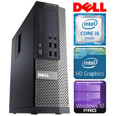 DELL 790 SFF i5-2400 8GB 512SSD WIN10Pro cena un informācija | Stacionārie datori | 220.lv