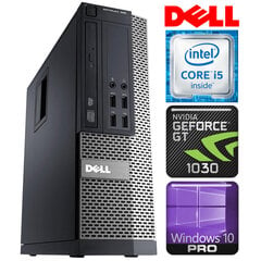 DELL 790 SFF i5-2400 8GB 1TB SSD GT1030 2GB WIN10Pro цена и информация | Стационарные компьютеры | 220.lv