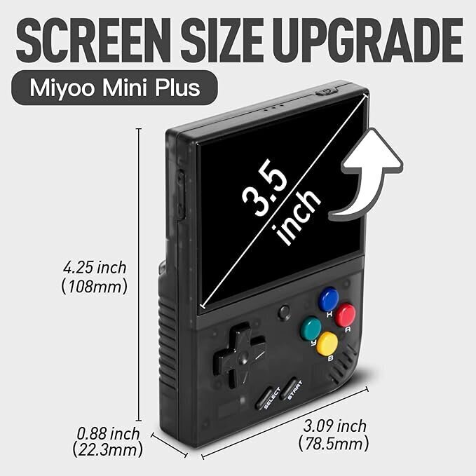 HappyJoe Miyoo plus, 64 GB цена и информация | Spēļu konsoles | 220.lv