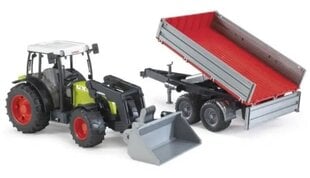 Traktors ar piekabi Claas Nectis Bruder cena un informācija | Rotaļlietas zēniem | 220.lv