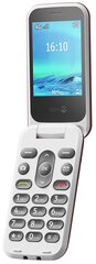 Doro 2821 4G Red/White cena un informācija | Mobilie telefoni | 220.lv