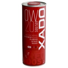 Xado Atomic Oil motoreļļa 0W-20 508/509 Red Boost, 1L cena un informācija | Motoreļļas | 220.lv