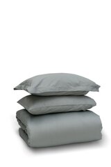 Satīna gultas veļas komplekts no 5 daļām Ash Green, 180x200 цена и информация | Постельное белье | 220.lv