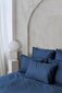 Satīna gultas veļas komplekts no 5 daļām Water Blue, 140x200 cena un informācija | Gultas veļas komplekti | 220.lv