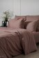 Satīna gultas veļas komplekts no 5 daļām Dusty Pink, 180x220 cena un informācija | Gultas veļas komplekti | 220.lv